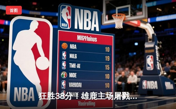 狂胜38分！雄鹿主场屠戮勇士，字母哥三双统治攻防两端